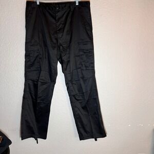 New Rothco Cargo Pants Tactical Utility Workwear Outdoor Hiking Black Size‎ Mens